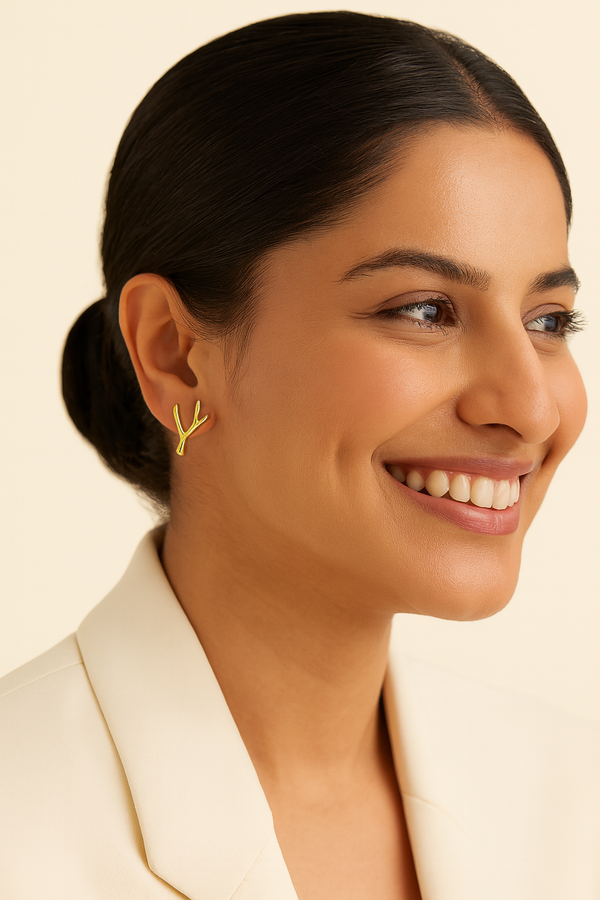 Coral Bloom Studs