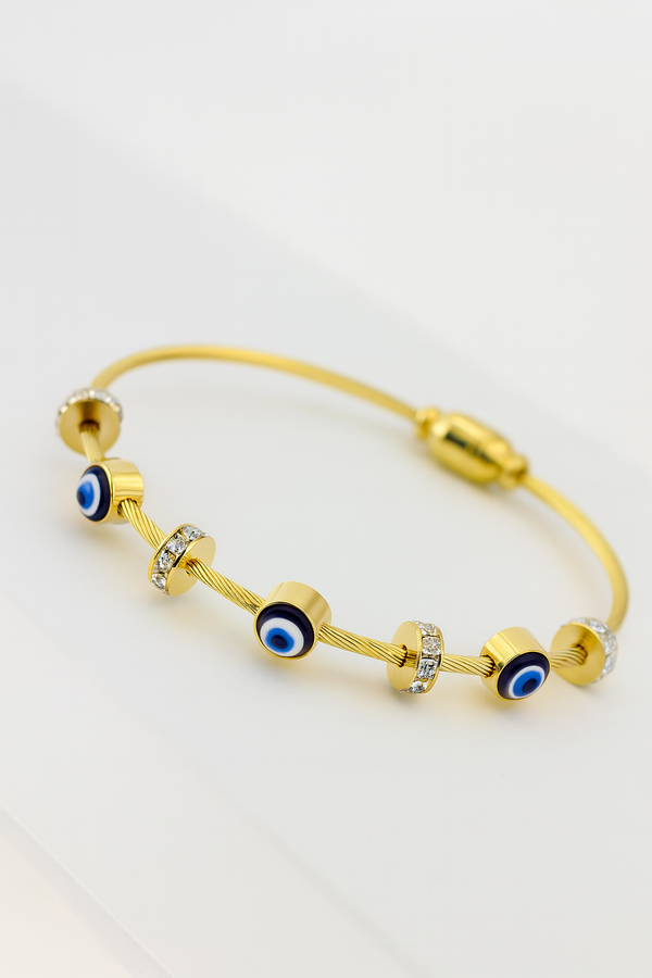 Aura Shield Evil Eye Bracelet