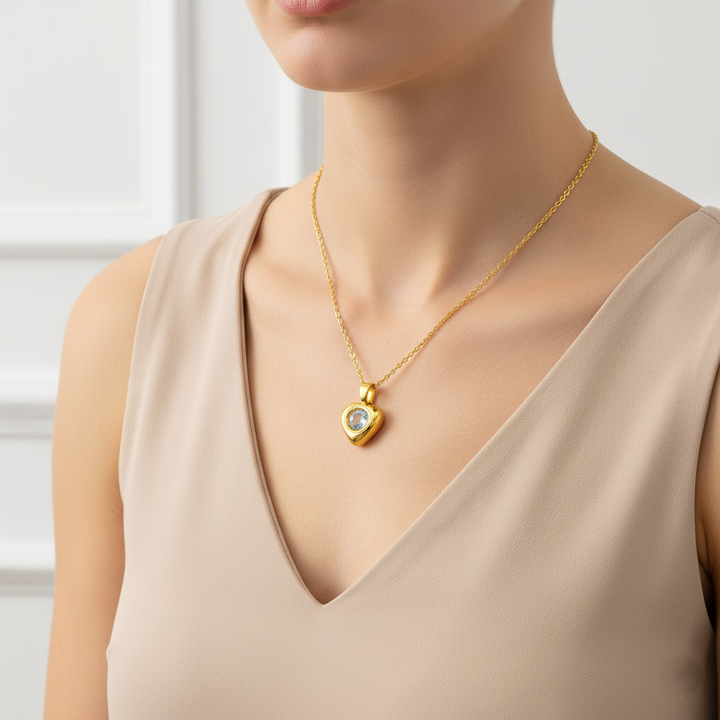 anti tarnish, 18k gold plated beautiful necklace